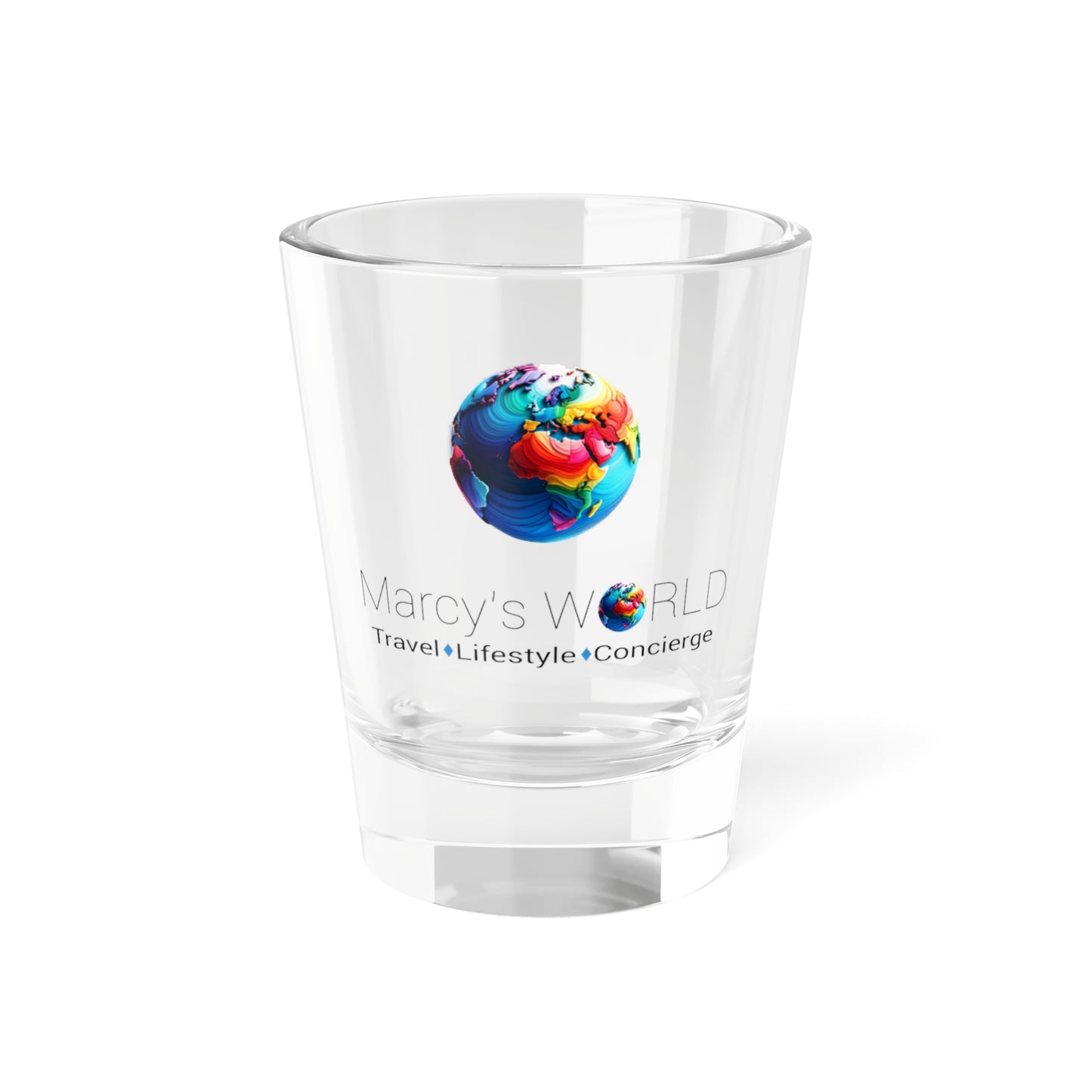 Marcy's World Shot Glass, 1.5oz