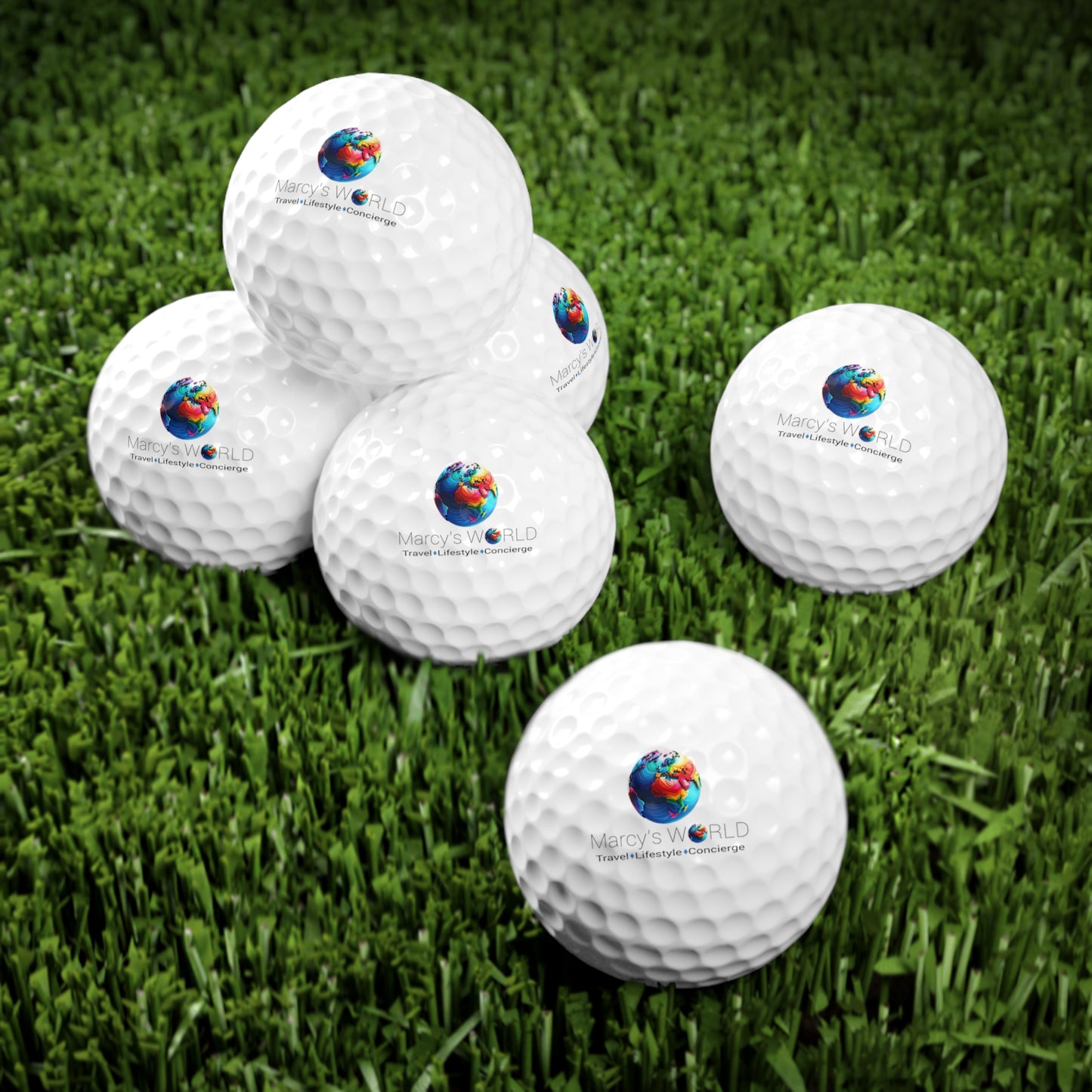 Marcy's World Support The Cause Golf Balls, 6pcs