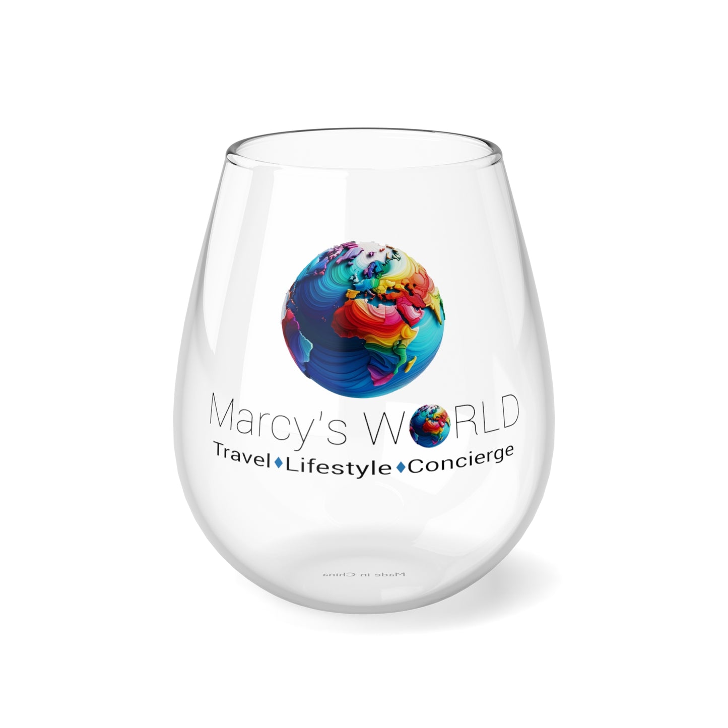 Marcy's World Fine Stemless Wine Glass, 11.75oz